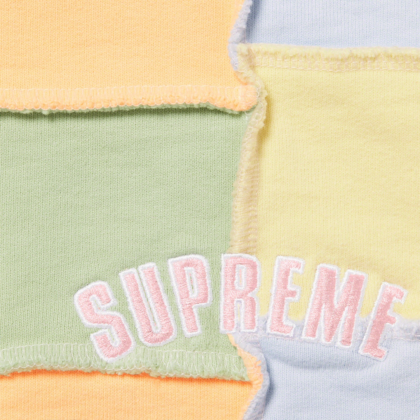 Reverse Patchwork Sweatshort view 3